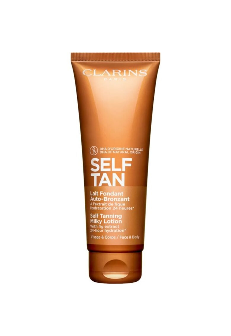 Clarins Lotiune autobronzanta Self Tanning Milky Lotion pentru fata si corp 125 ml - Pled.ro