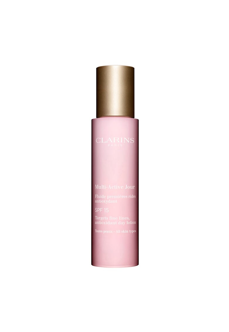 Clarins Lotiune de zi antioxidantă SPF15 pentru toate tipurile de piele 50 ml - Pled.ro