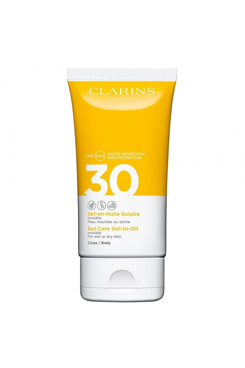 Clarins Lotiune pentru corp cu protectie solara Sun Care Gel-to-Oil SPF 30 150 ml - Pled.ro