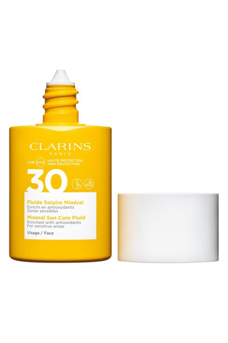 Clarins Lotiune pentru fata cu protectie solara Mineral Sun Care Fluid SPF 30 30 ml - Pled.ro