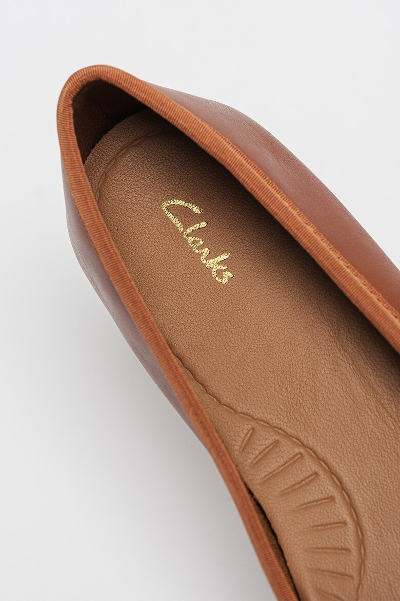 Clarks Balerini cu detaliu cu funda Freckle Ice - Pled.ro