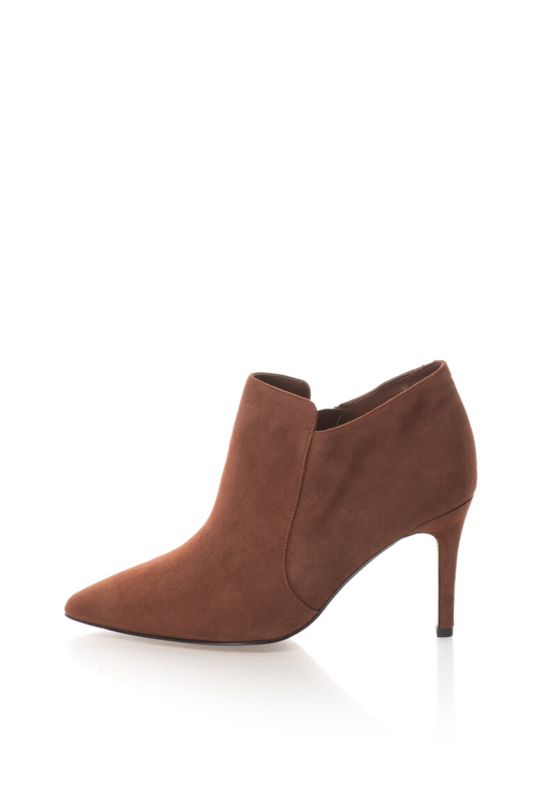 Clarks Botine de piele cu toc cui Dinah Spice - Pled.ro