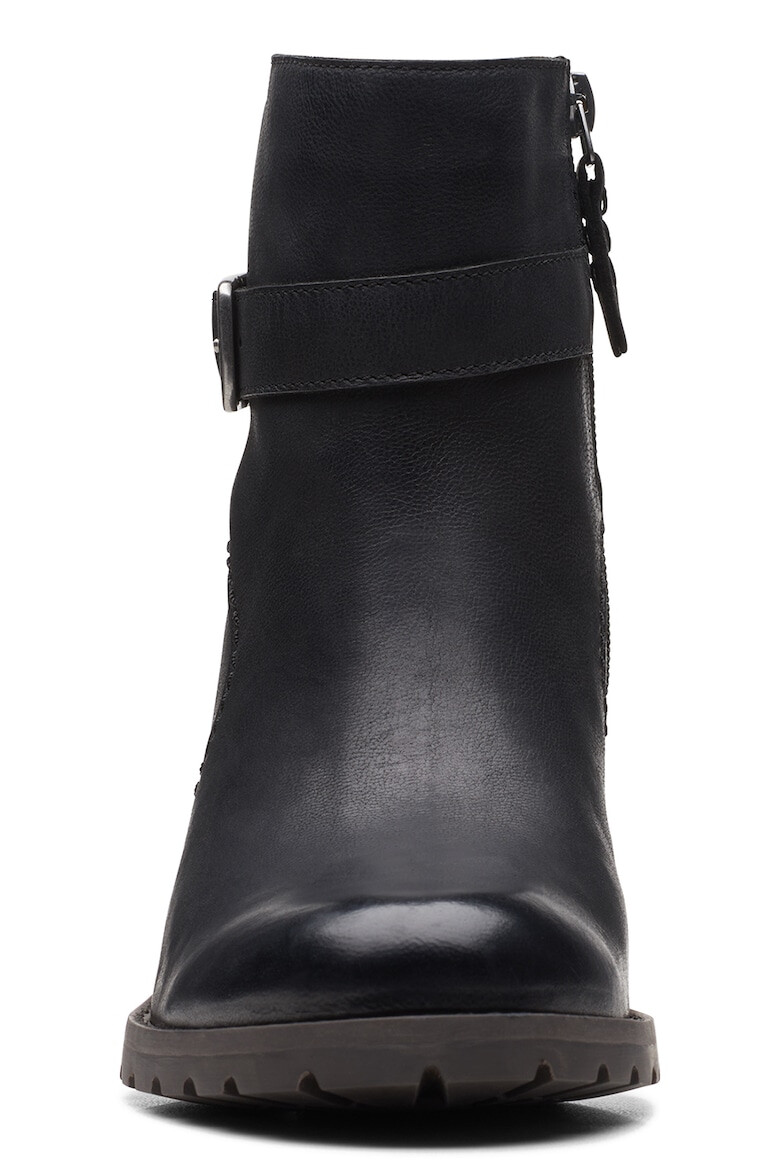 Clarks Botine de piele Well Hall - Pled.ro