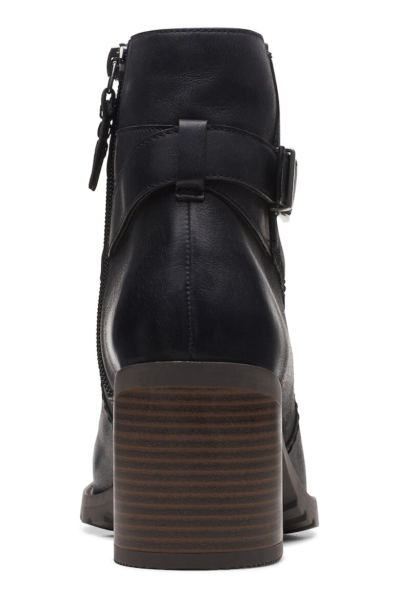 Clarks Botine de piele Well Hall - Pled.ro