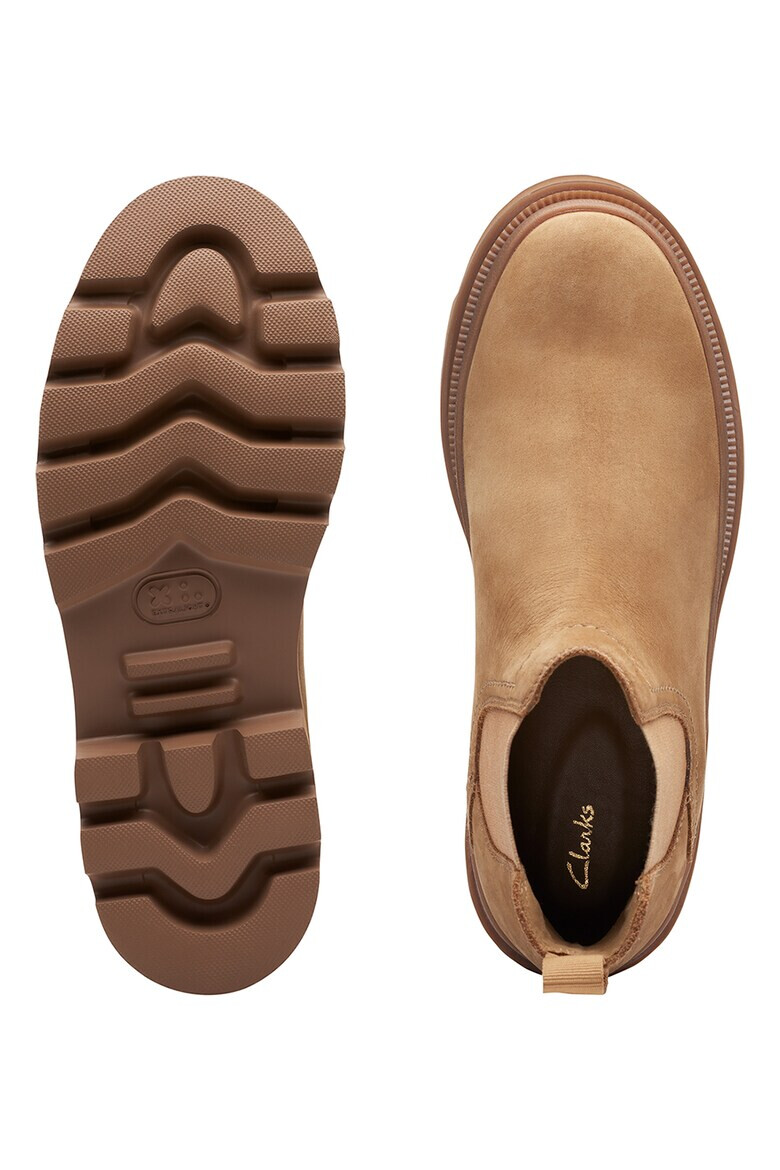 Clarks Ghete Chelsea de piele Badell - Pled.ro