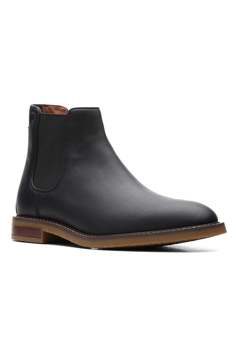 Clarks Ghete Chelsea de piele Jaxen - Pled.ro