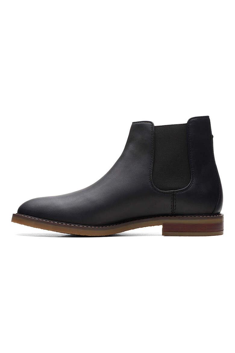 Clarks Ghete Chelsea de piele Jaxen - Pled.ro