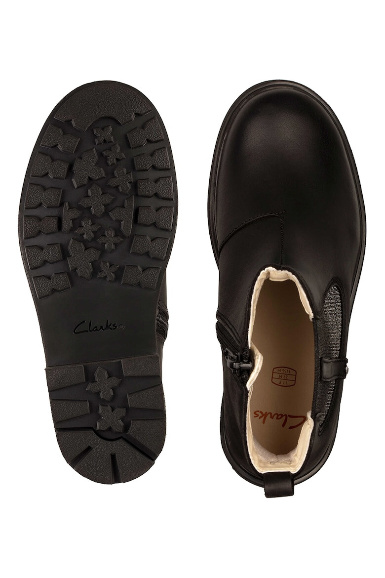 Clarks Ghete Chelsea din piele Astrol Orin - Pled.ro