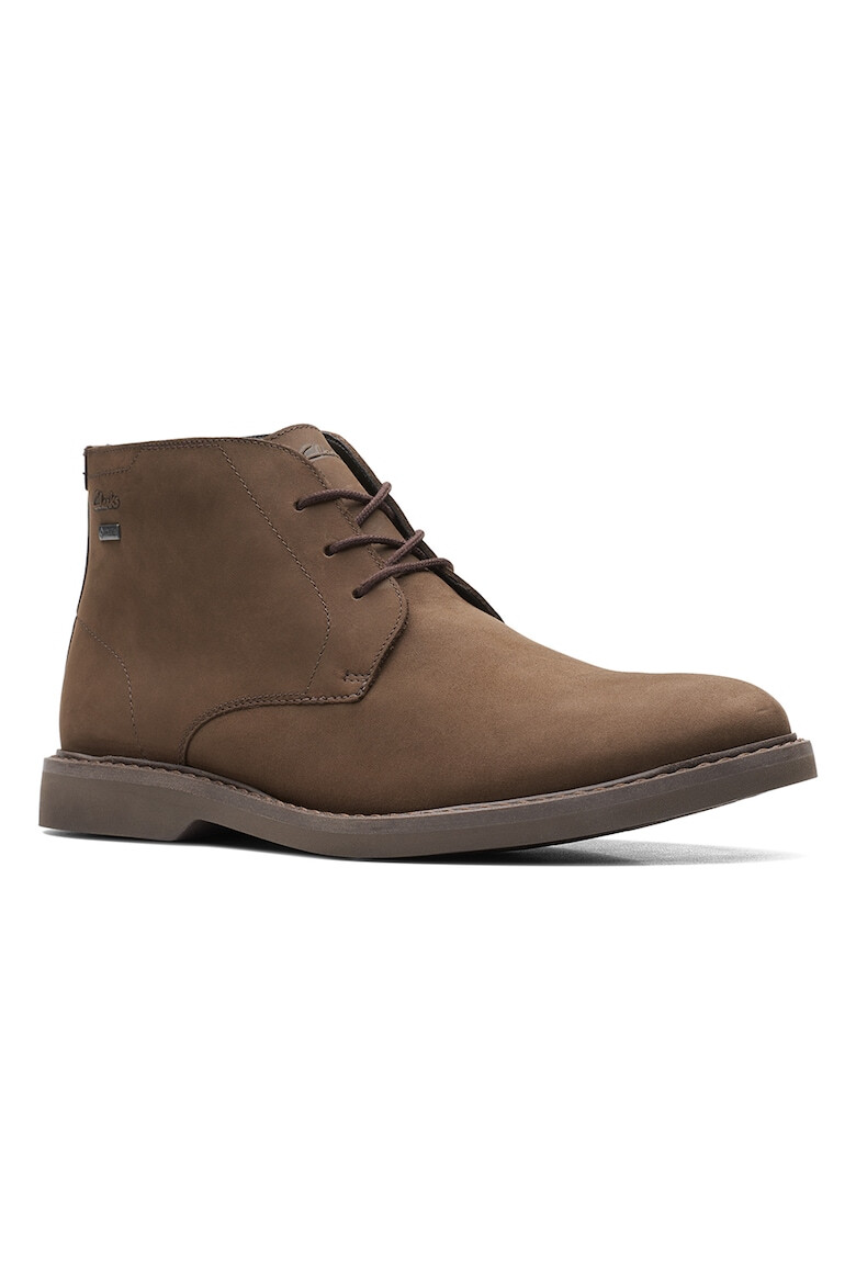 Clarks Ghete chukka impermeabile de piele Atticus - Pled.ro