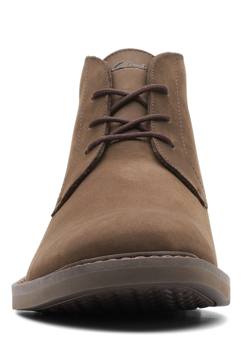 Clarks Ghete chukka impermeabile de piele Atticus - Pled.ro