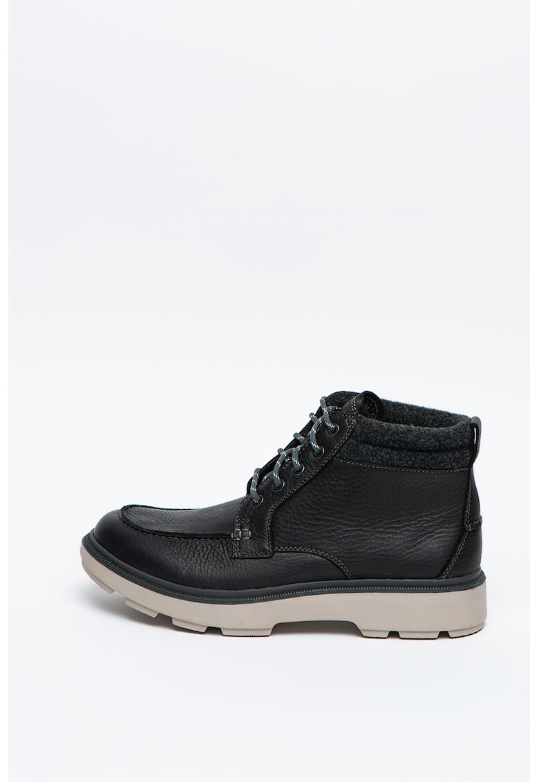 Clarks Ghete de piele cu insertii de material textil Dempsey - Pled.ro