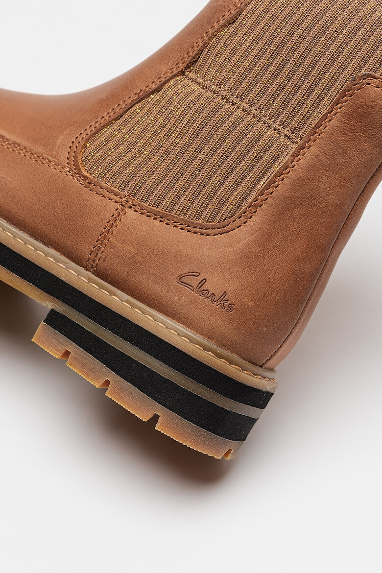 Clarks Ghete de piele cu insertii sintetice Prague - Pled.ro