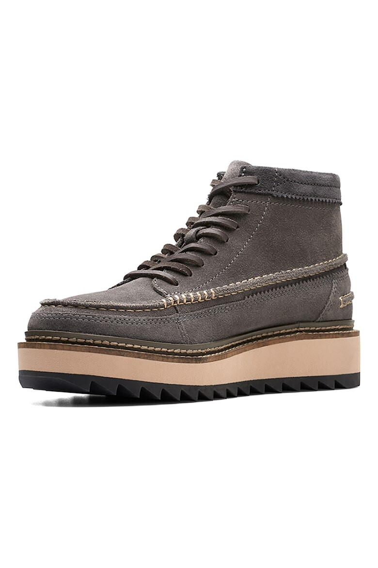 Clarks Ghete de piele intoarsa Clarkhill - Pled.ro