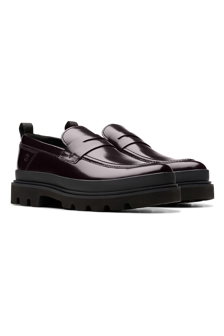 Clarks Pantofi loafer de piele lacuita Badell - Pled.ro