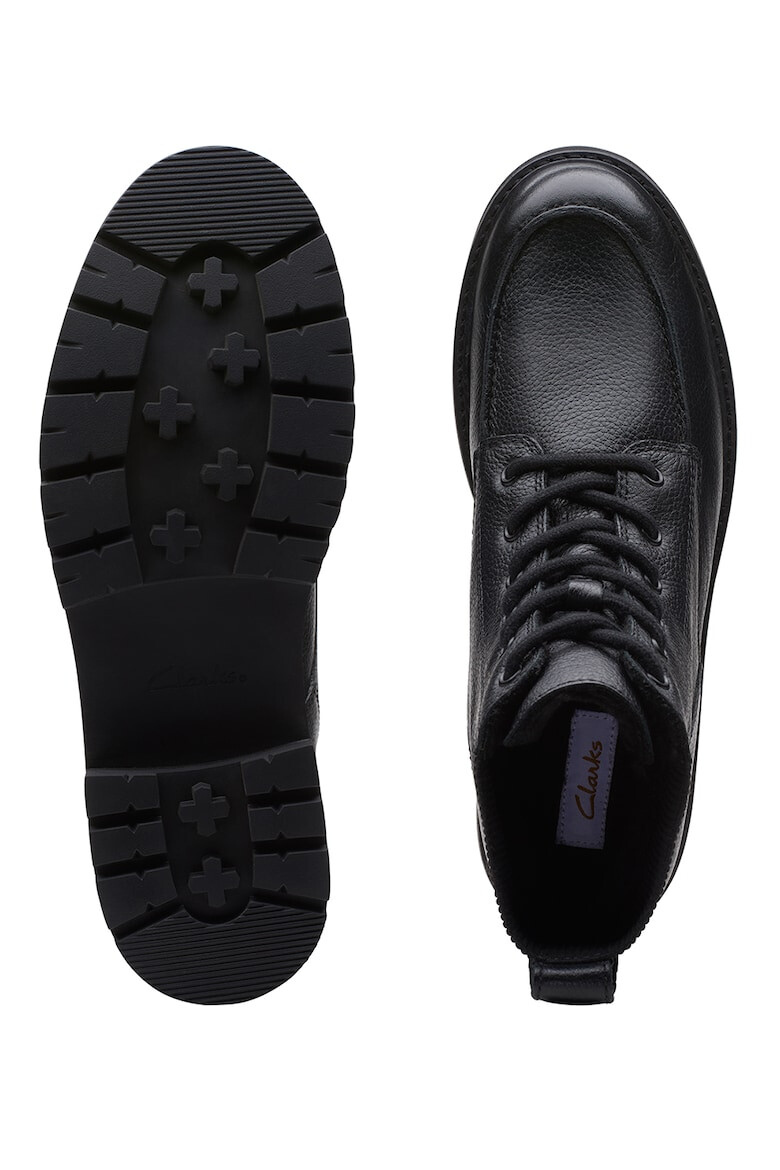 Clarks Ghete din piele cu insertie din material textil - Pled.ro