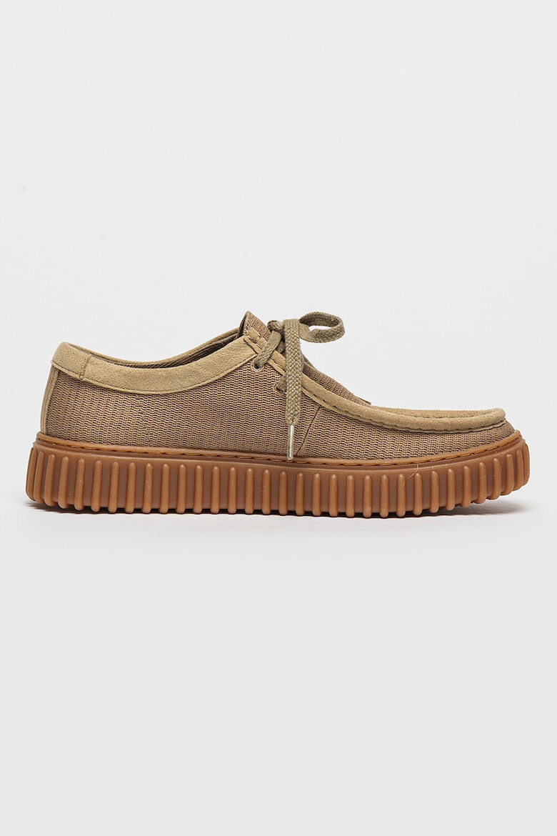 Clarks Mocasini din material textil Torhill - Pled.ro