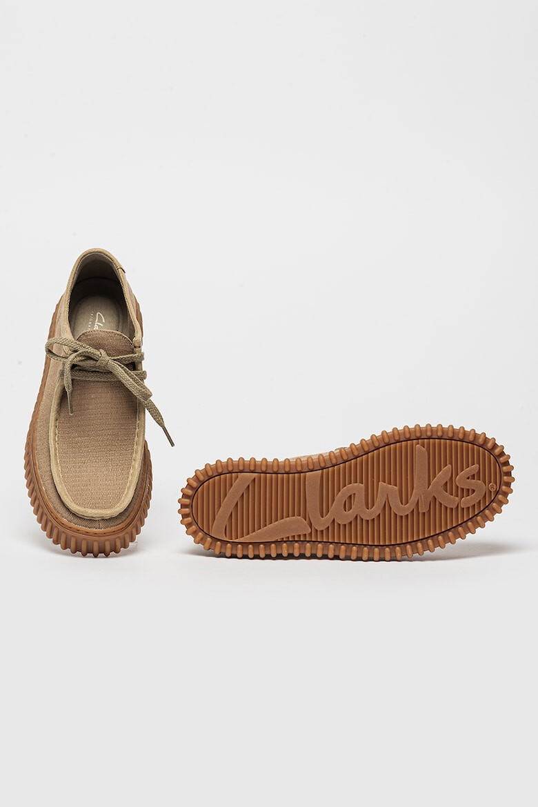 Clarks Mocasini din material textil Torhill - Pled.ro