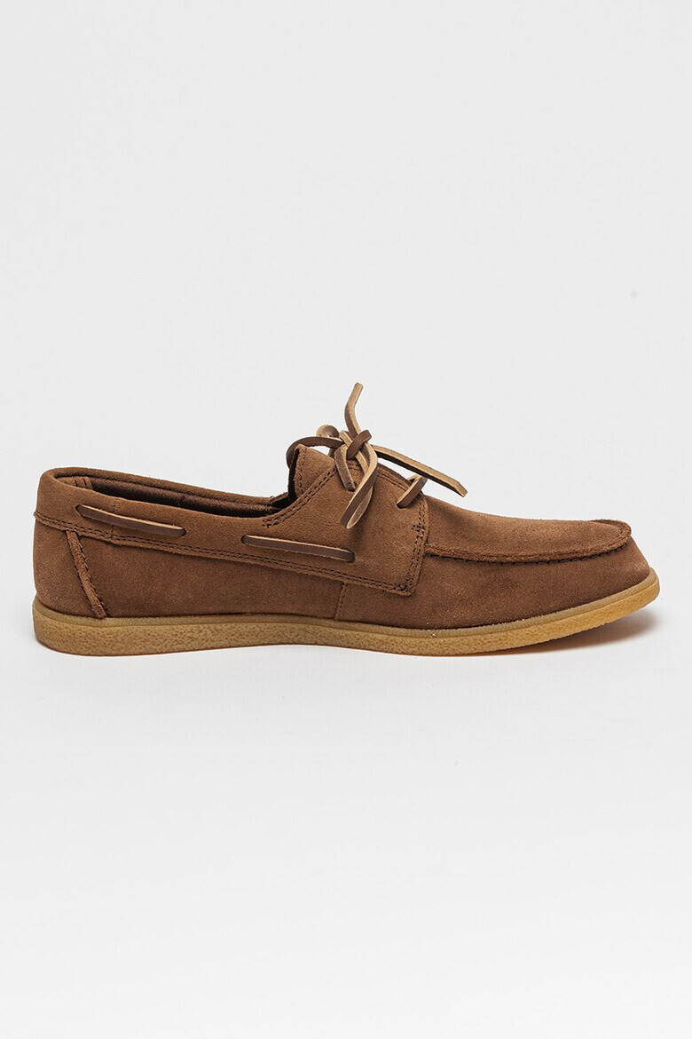 Clarks Mocasini din piele intoarsa Clarkbay Go - Pled.ro