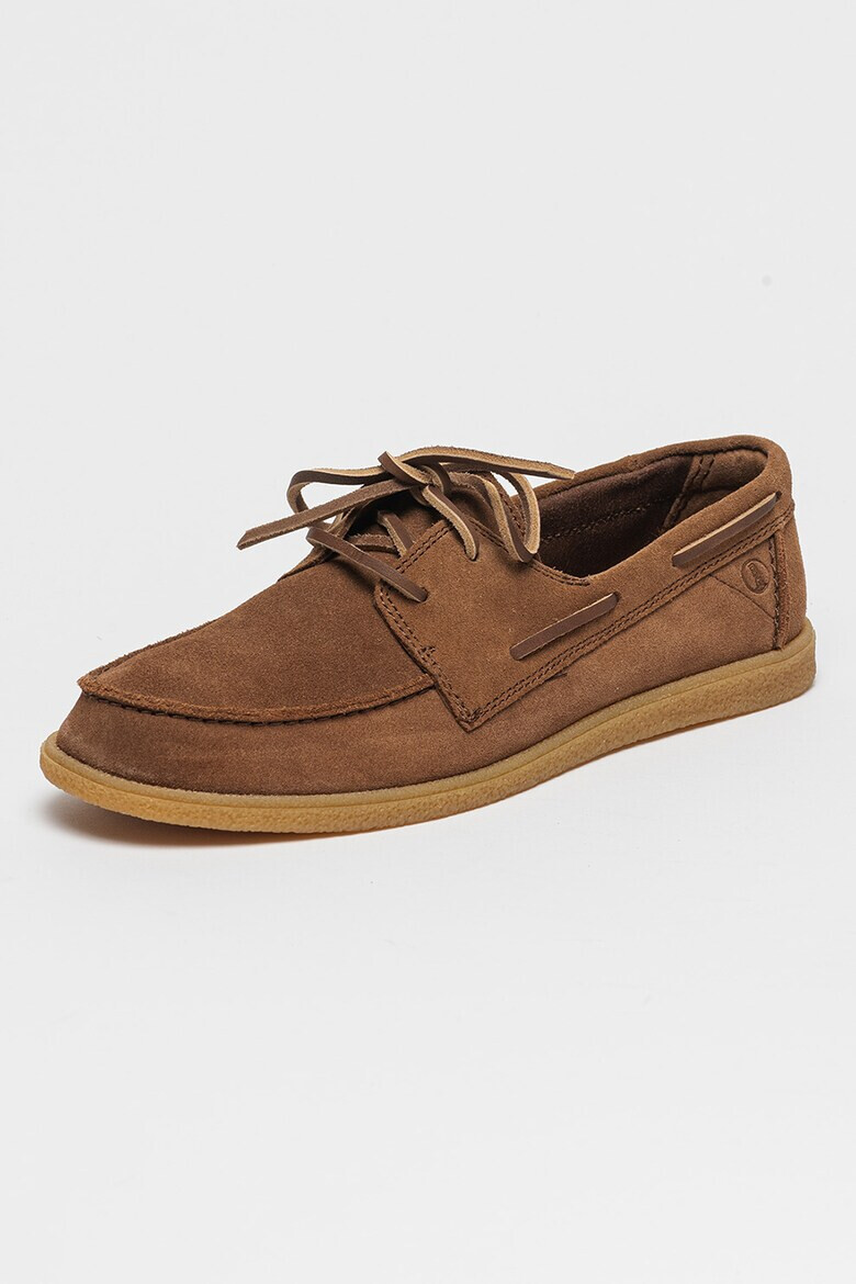 Clarks Mocasini din piele intoarsa Clarkbay Go - Pled.ro