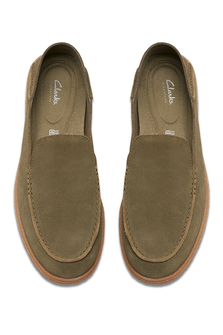 Clarks Mocasini uni de piele intoarsa - Pled.ro