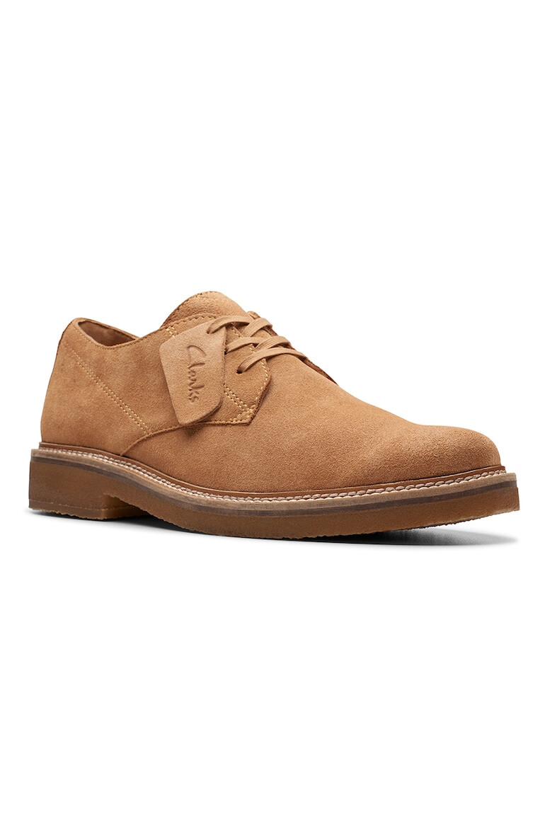 Clarks Pantofi derby de piele intoarsa - Pled.ro