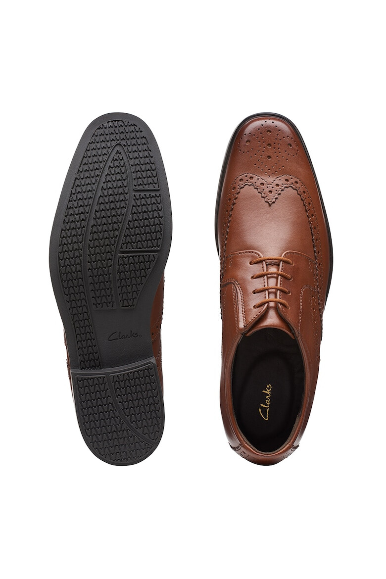 Clarks Pantofi derby din piele Howard Wing - Pled.ro