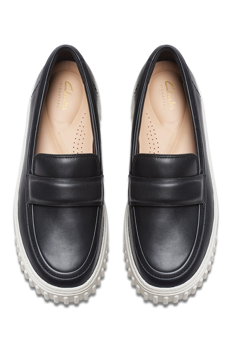 Clarks Pantofi loafer de piele - Pled.ro