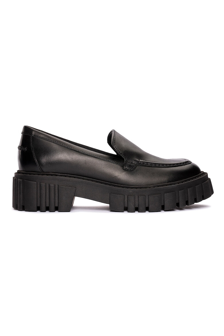 Clarks Pantofi loafer de piele cu aspect masiv Page - Pled.ro