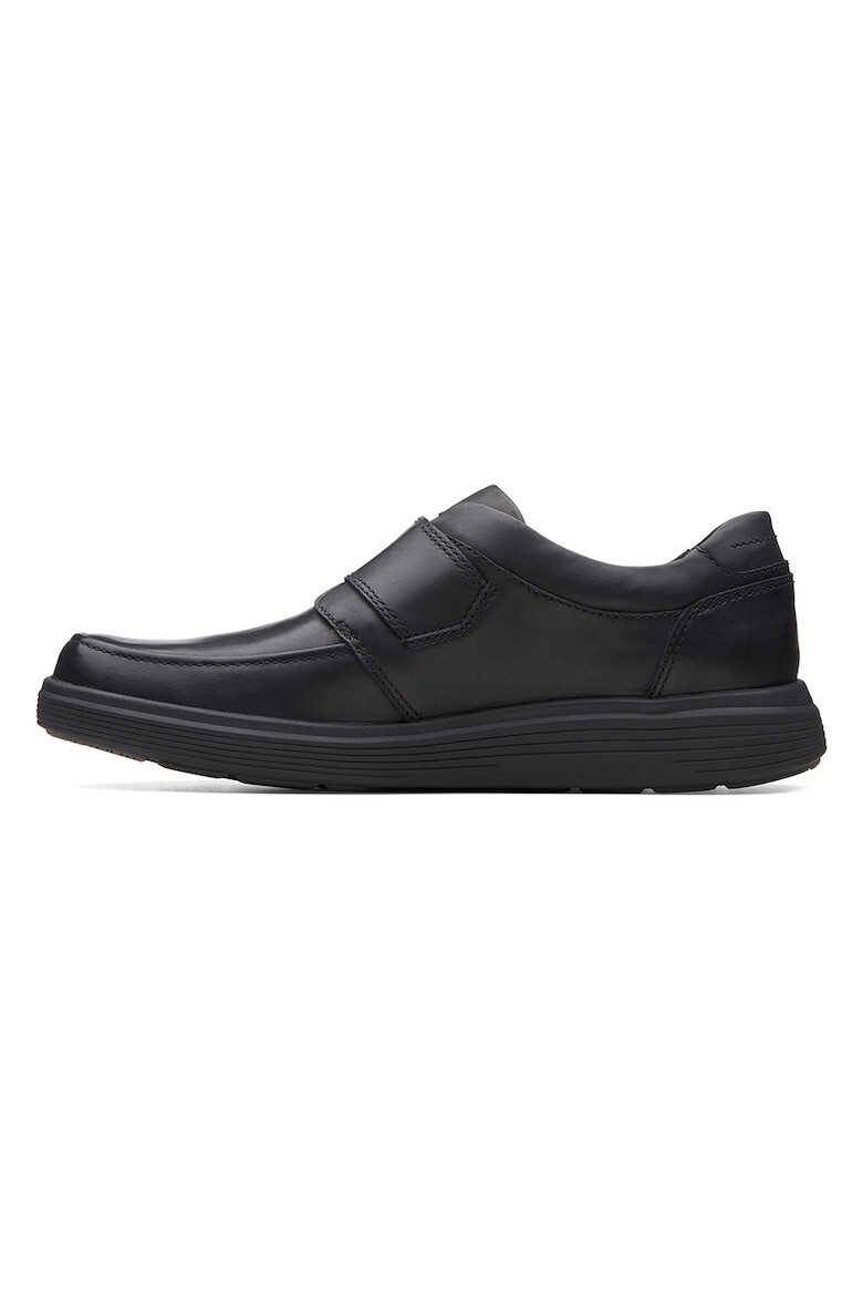 Clarks Pantofi loafer de piele cu velcro - Pled.ro