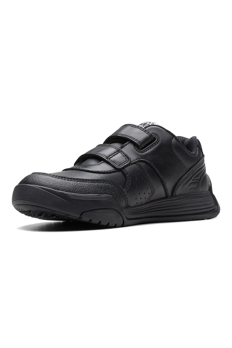 Clarks Pantofi sport de piele cu barete cu velcro - Pled.ro