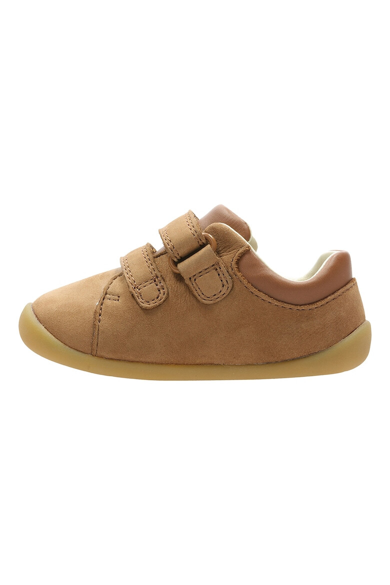 Clarks Pantofi sport de piele cu velcro Roamer - Pled.ro