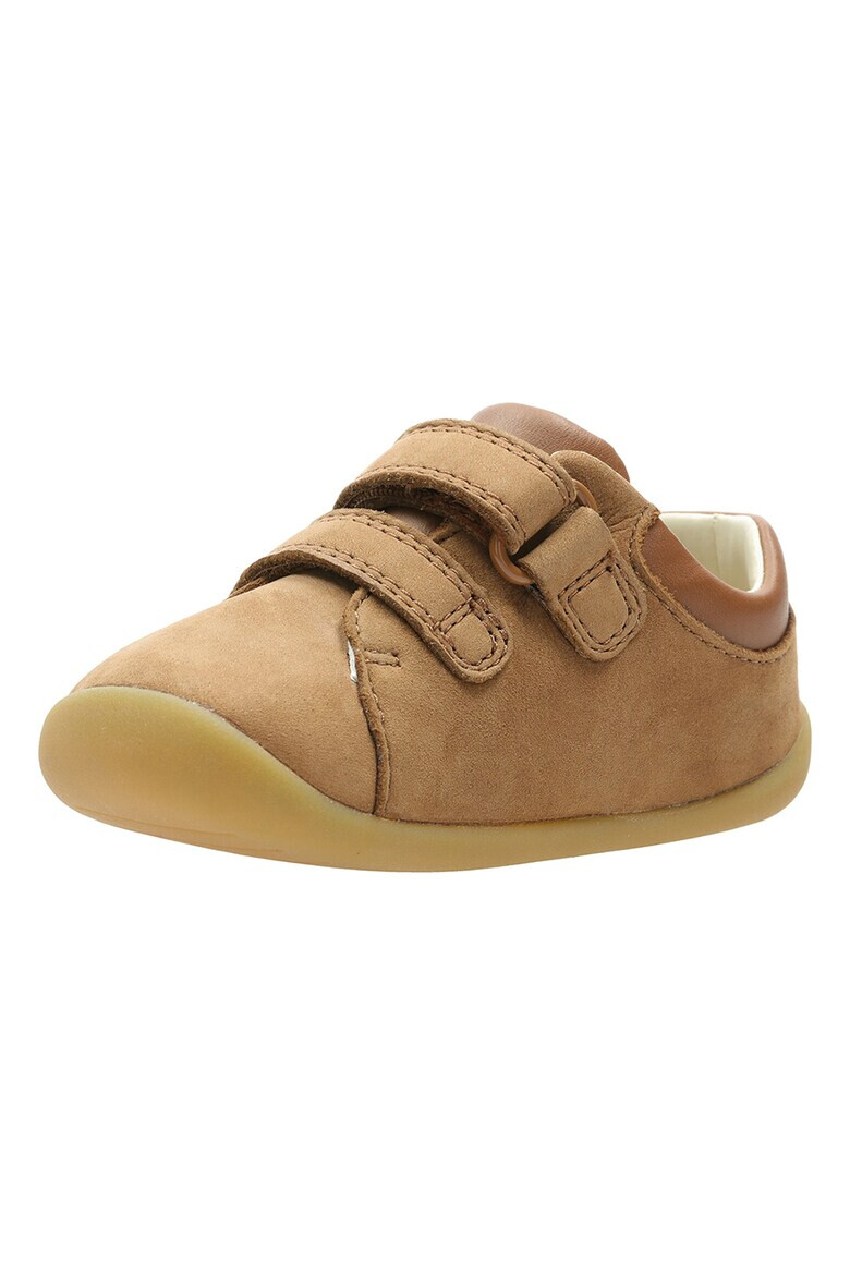 Clarks Pantofi sport de piele cu velcro Roamer - Pled.ro