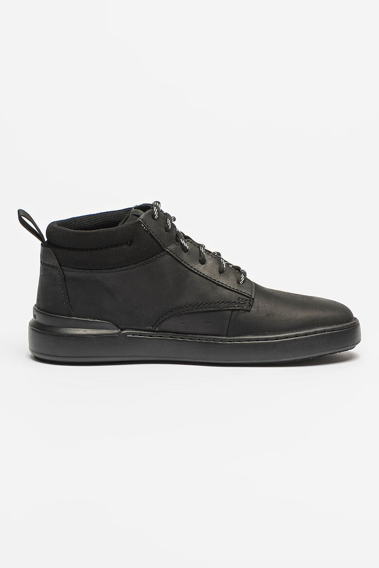 Clarks Pantofi sport mid-high din piele Court Lite - Pled.ro