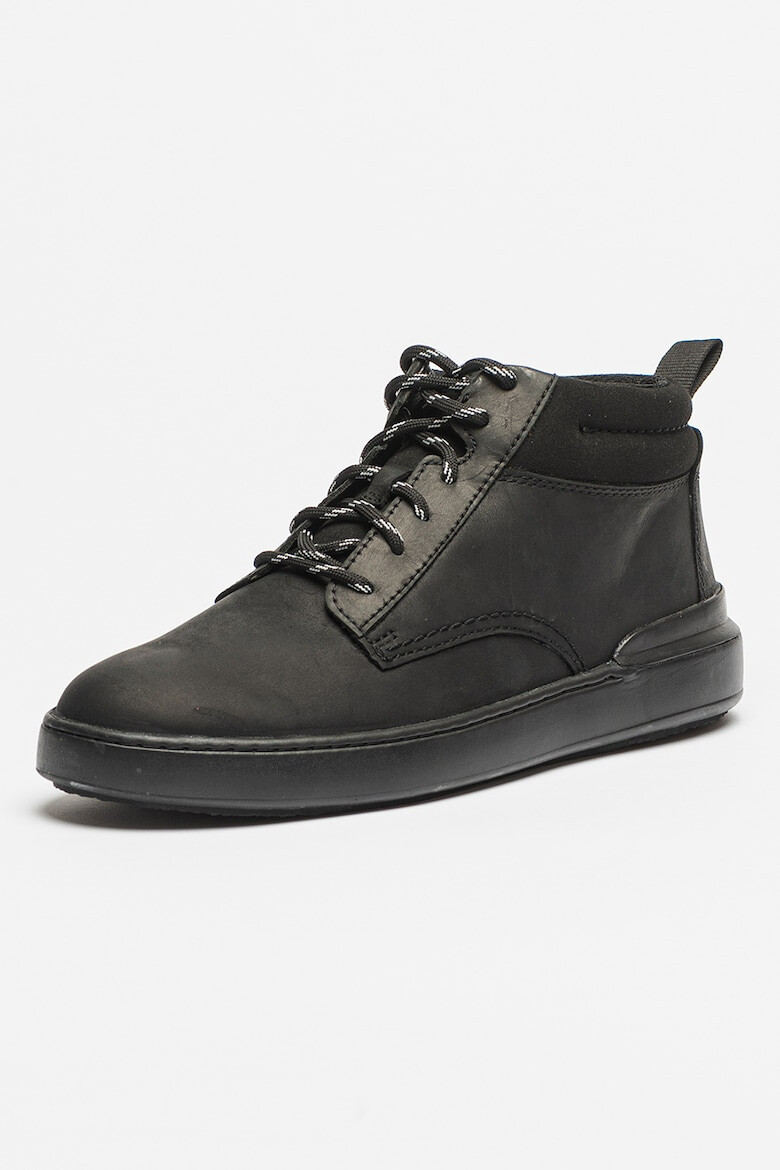 Clarks Pantofi sport mid-high din piele Court Lite - Pled.ro