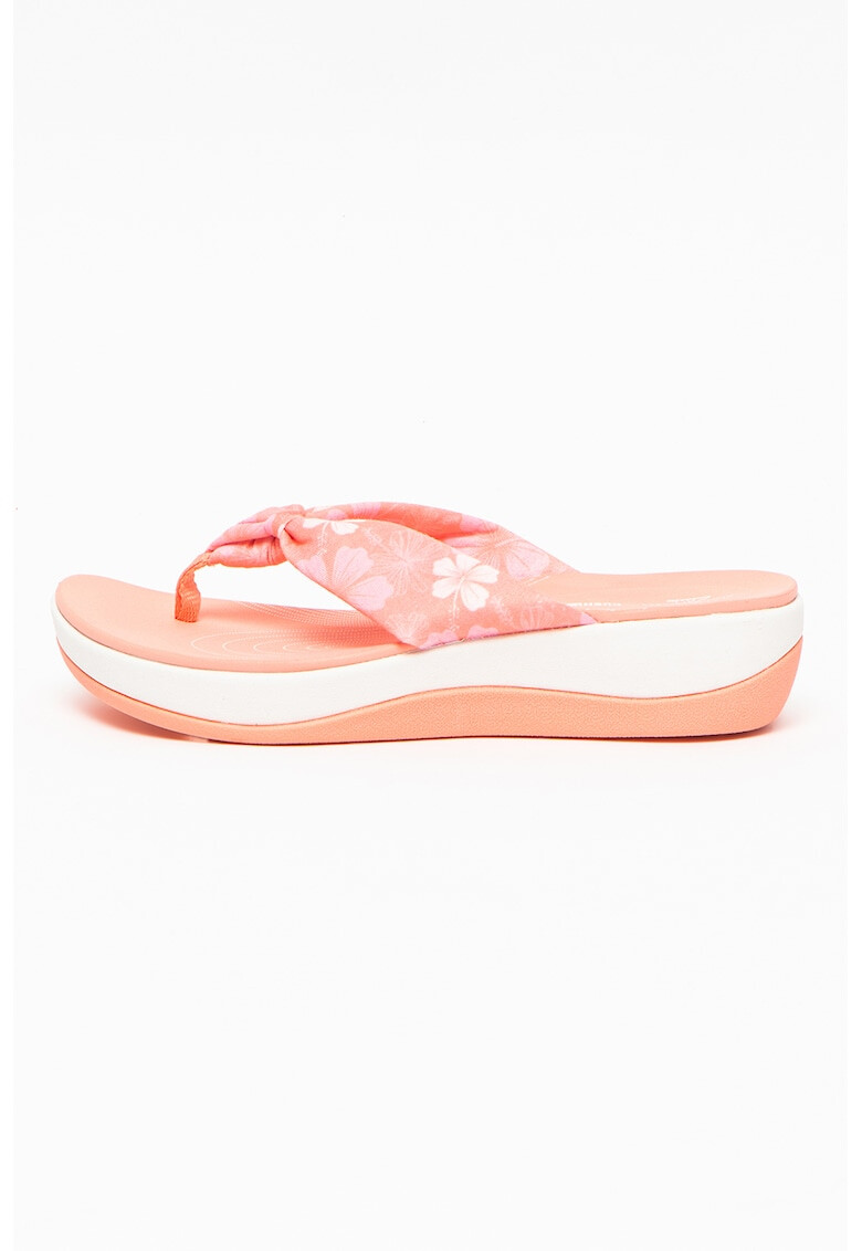 Clarks Papuci flip-flop cu talpa wedge Aria Gilson - Pled.ro