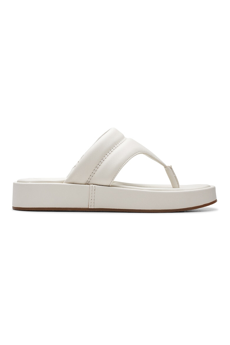 Clarks Papuci flip-flop de piele - Pled.ro