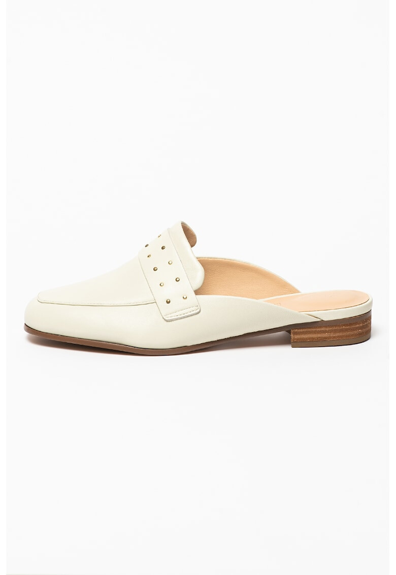 Clarks Saboti de piele Pure Mule - Pled.ro