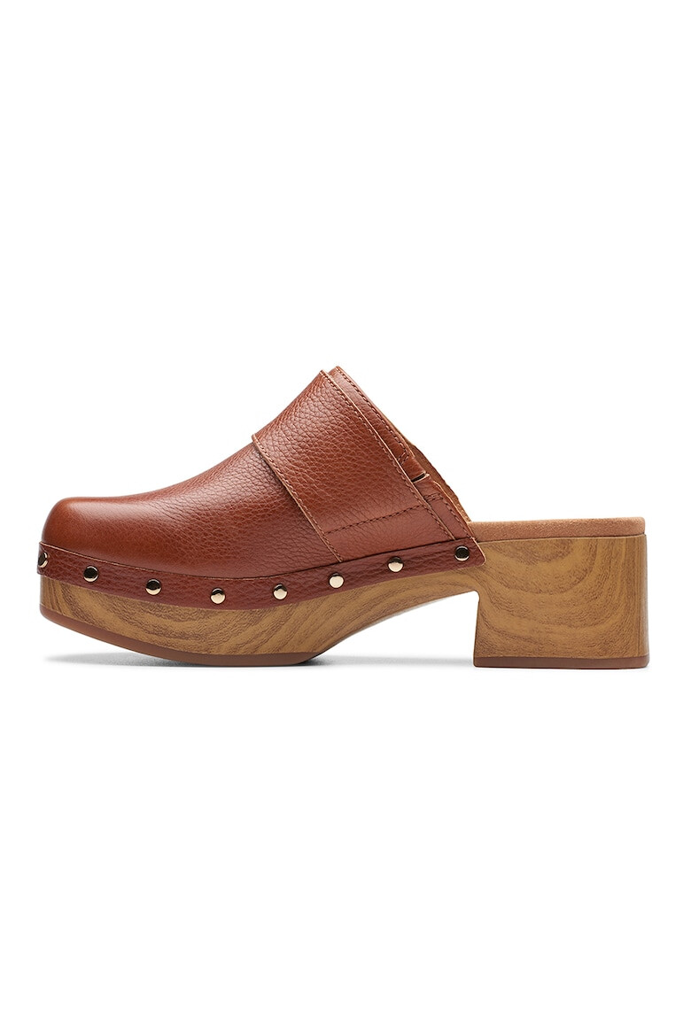 Clarks Saboti de piele Sivanne Sun - Pled.ro