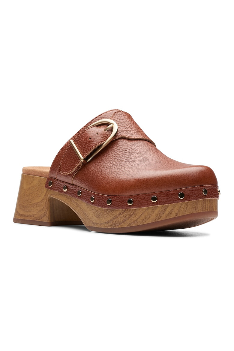 Clarks Saboti de piele Sivanne Sun - Pled.ro