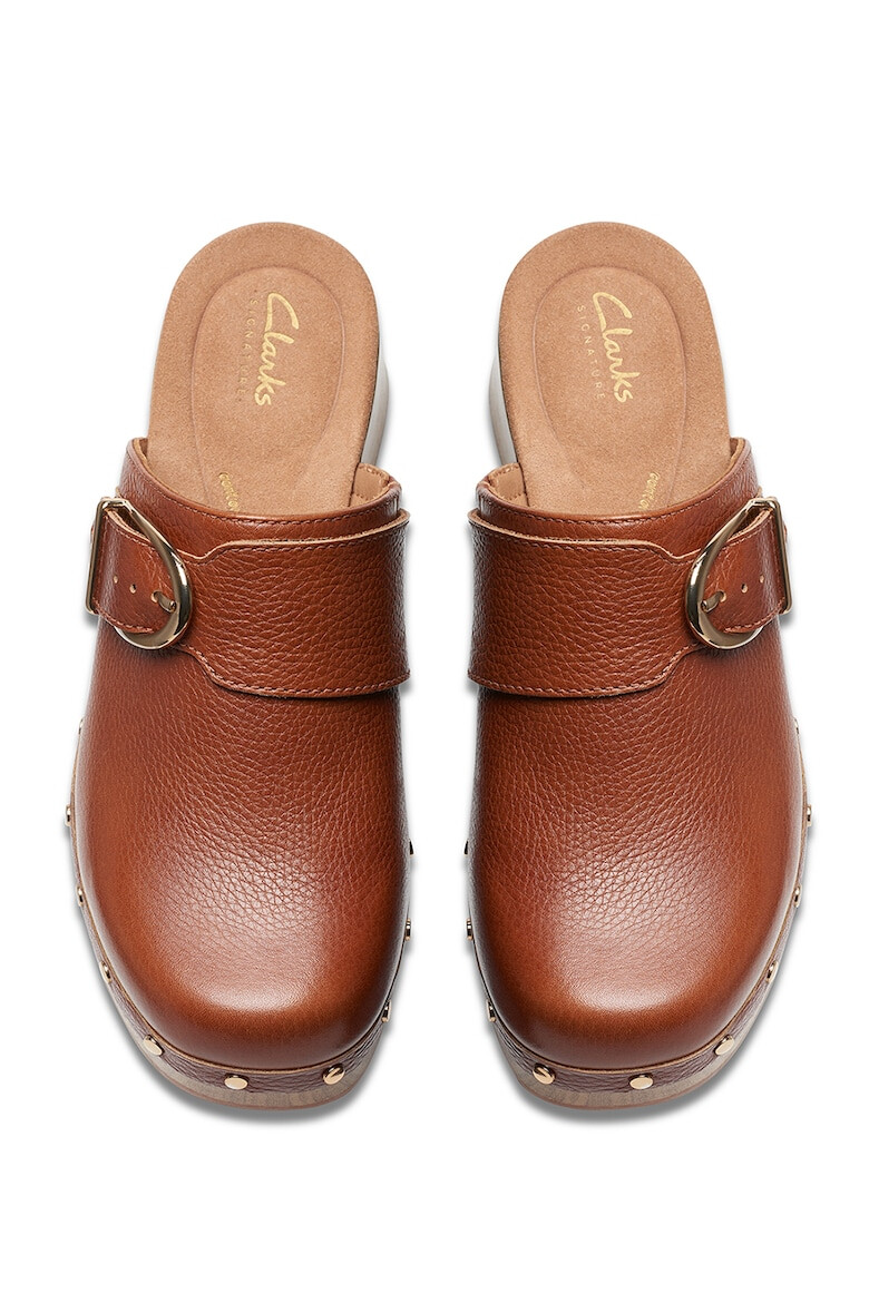 Clarks Saboti de piele Sivanne Sun - Pled.ro