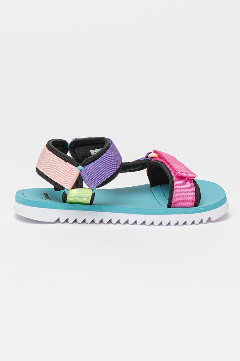 Clarks Sandale colorblock cu logo brodat Peak Web - Pled.ro