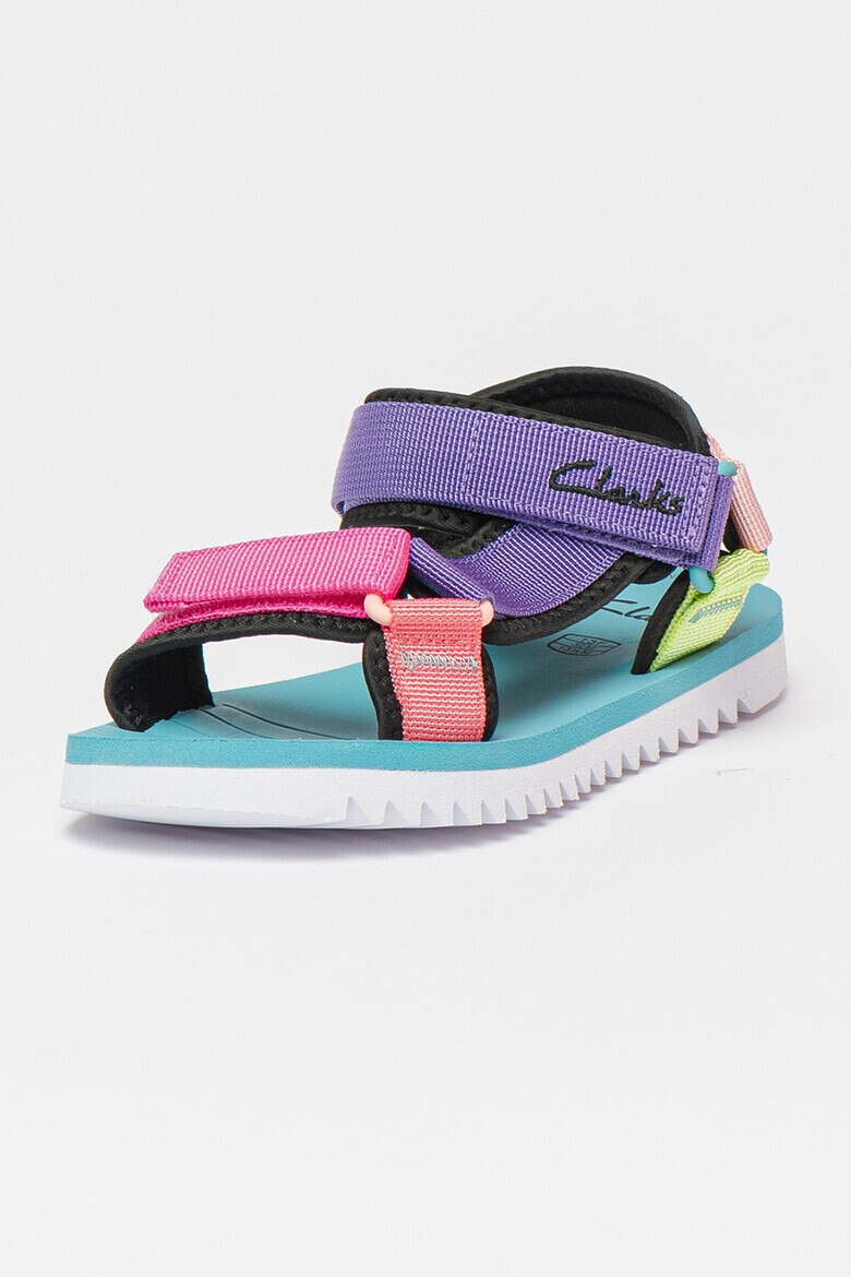 Clarks Sandale colorblock cu logo brodat Peak Web - Pled.ro