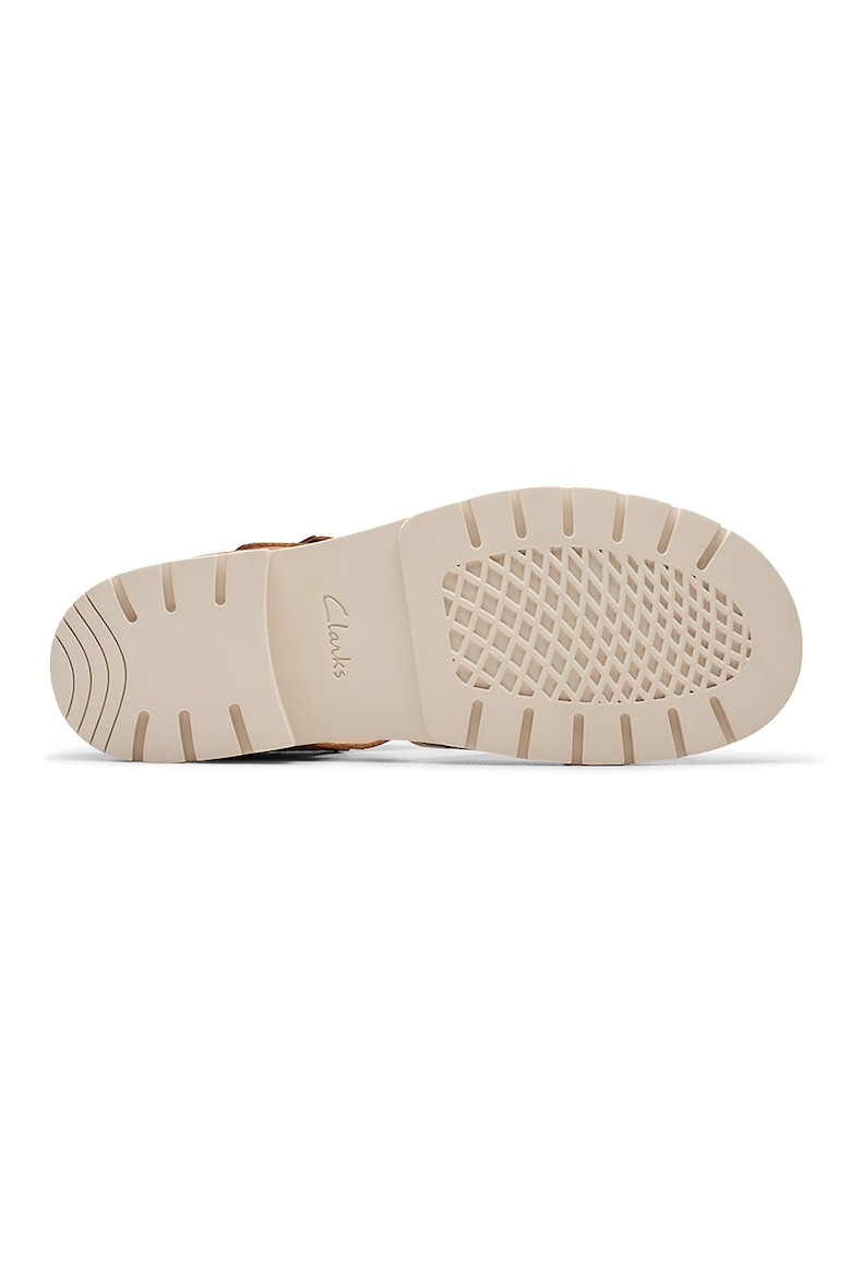 Clarks Sandale de piele cu aspect de piele de crocodil Orinoco Cross - Pled.ro