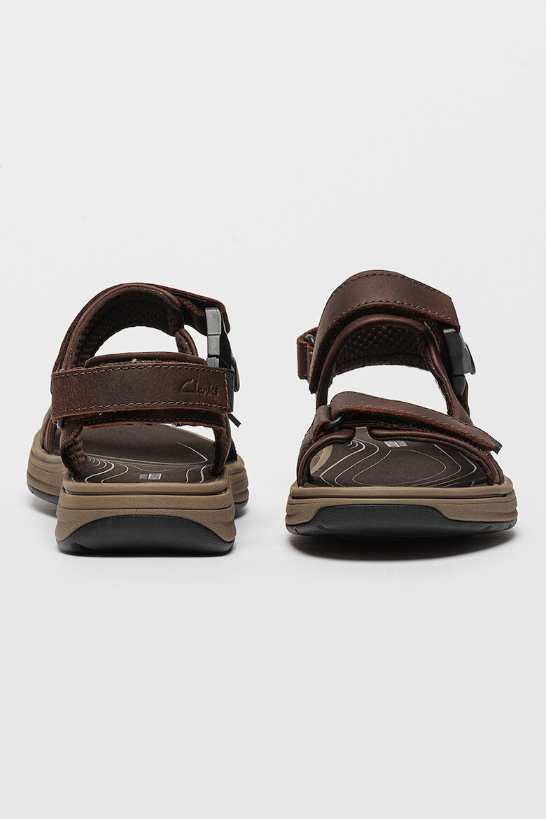 Clarks Sandale de piele cu benzi velcro Saltway Trail - Pled.ro