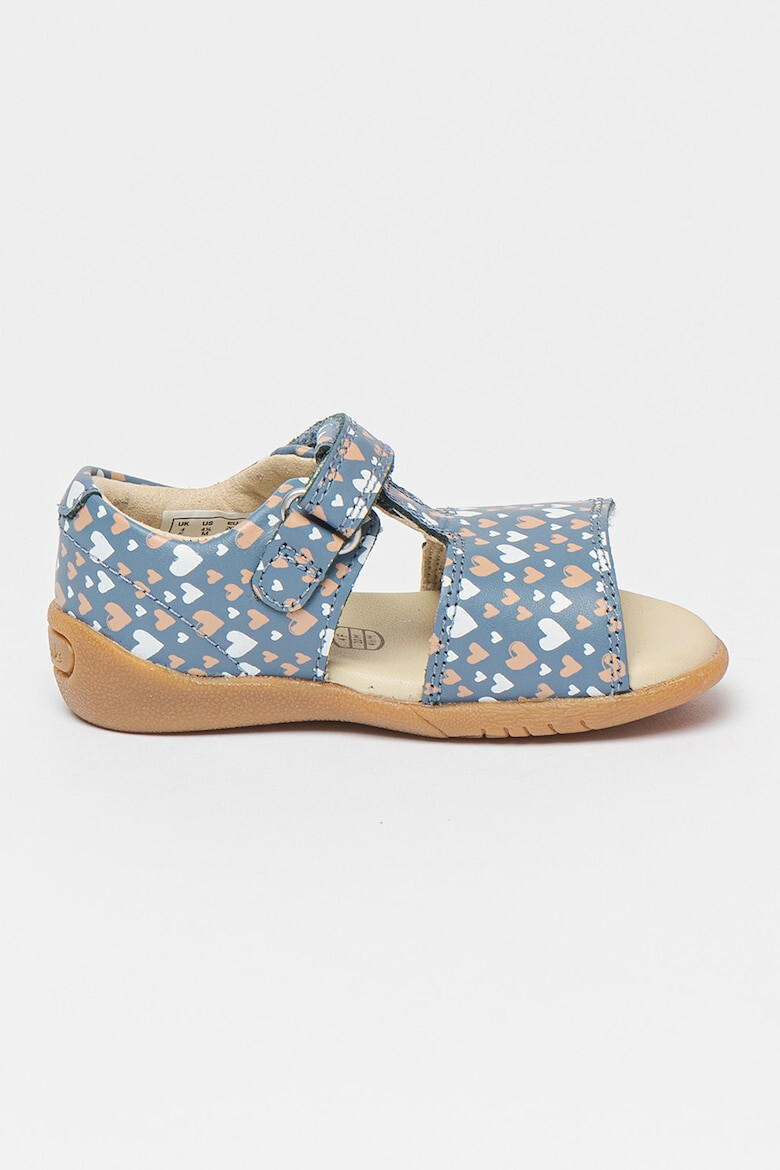 Clarks Sandale de piele cu imprimeu Zora Beat - Pled.ro