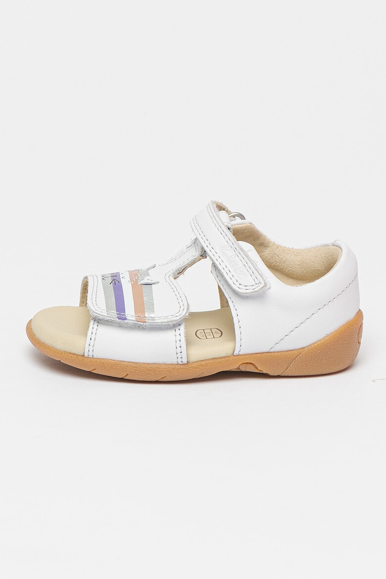 Clarks Sandale de piele cu imprimeu Zora Beat - Pled.ro