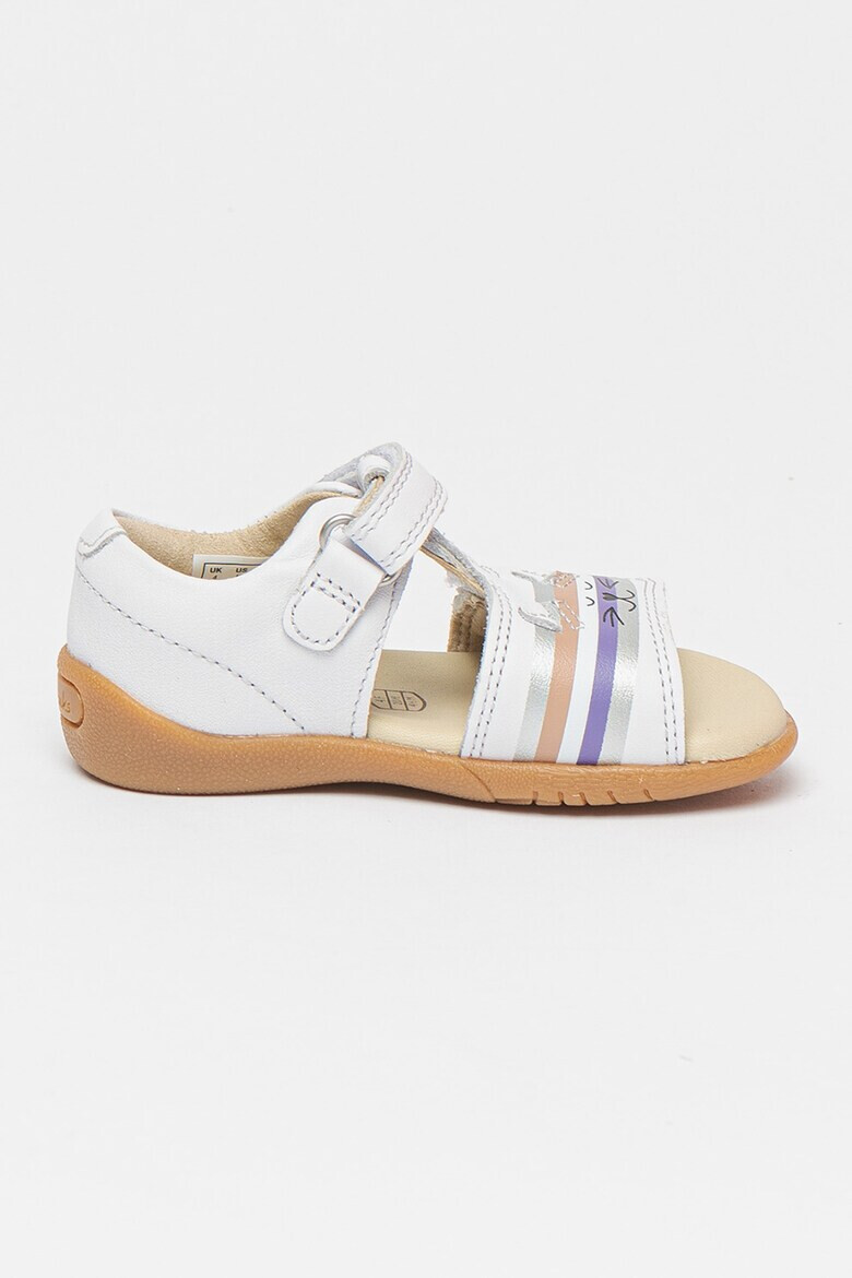 Clarks Sandale de piele cu imprimeu Zora Beat - Pled.ro