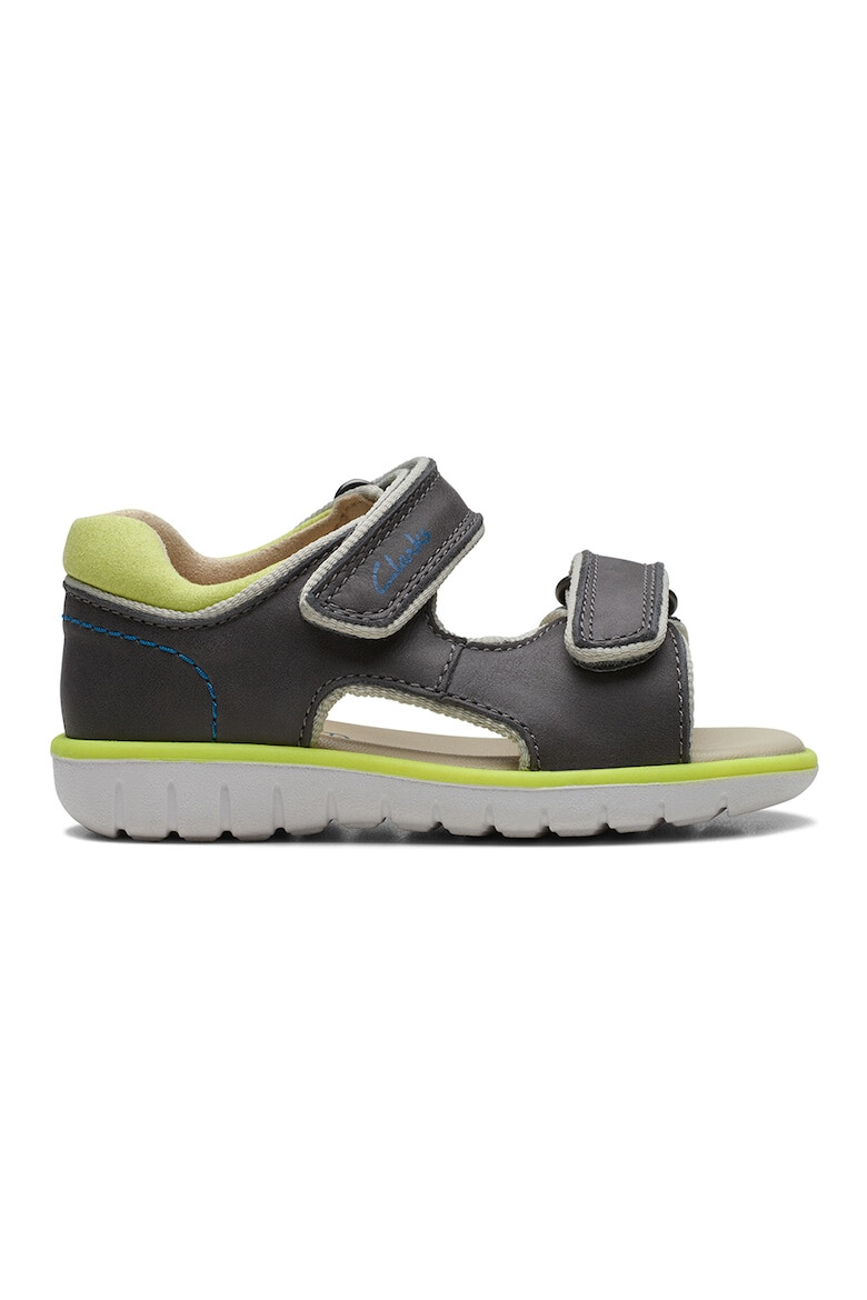 Clarks Sandale de piele cu velcro Roam Plane - Pled.ro