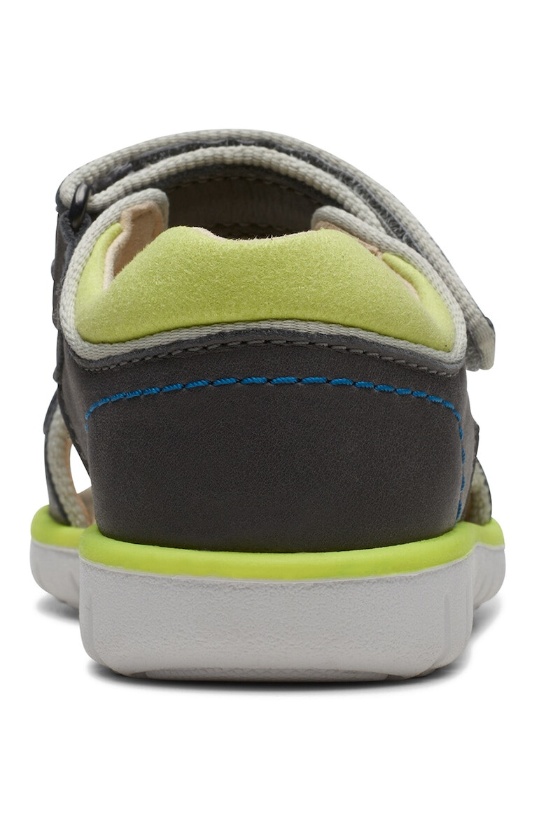 Clarks Sandale de piele cu velcro Roam Plane - Pled.ro