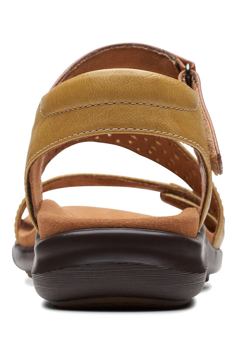 Clarks Sandale din piele cu model cu perforatii - Pled.ro